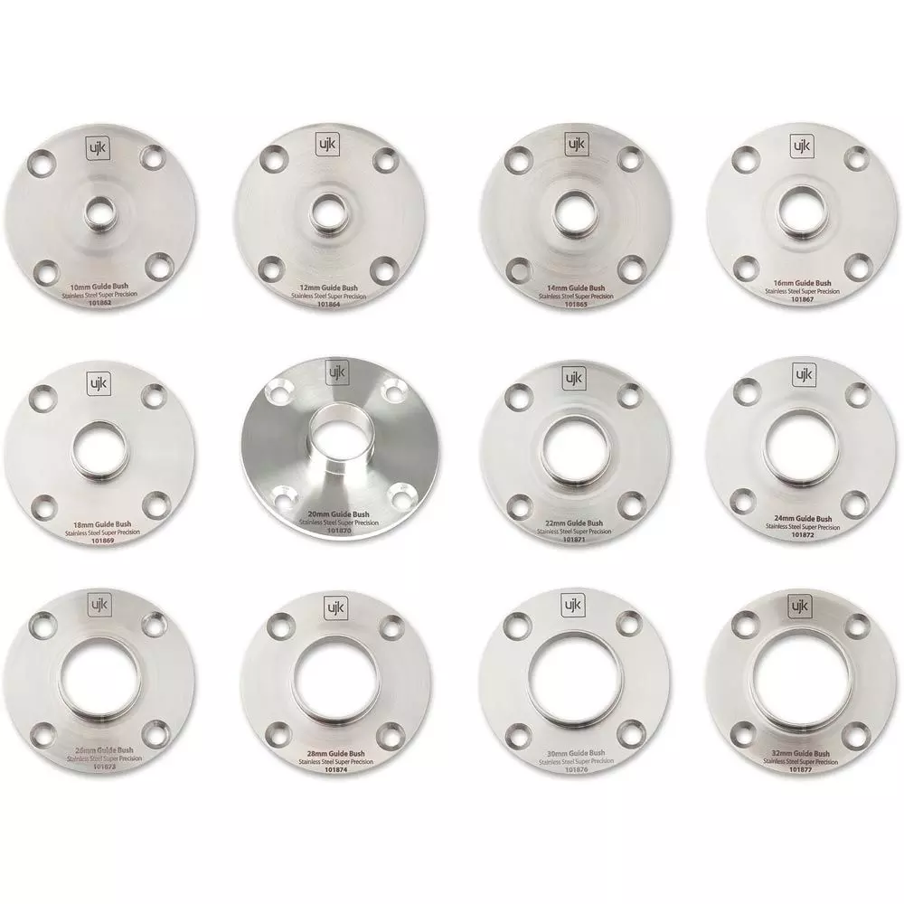 UJK Rostfria kopierringar 12st (10-32mm)
