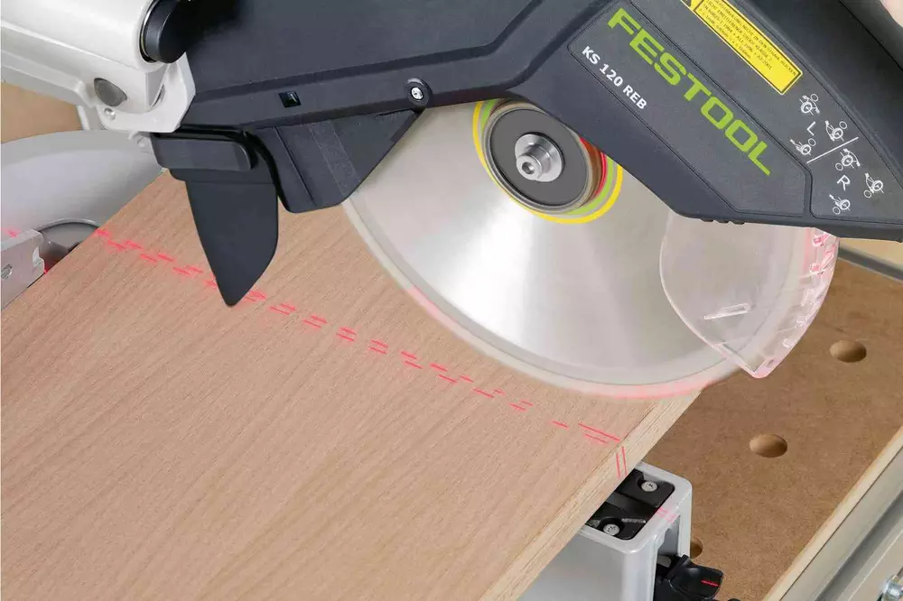 Kap-/gersåg KS 120 REB-Set-MFT FESTOOL