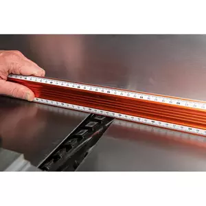 UJK Aluminiumlinjal/rätskiva Pro 968 mm