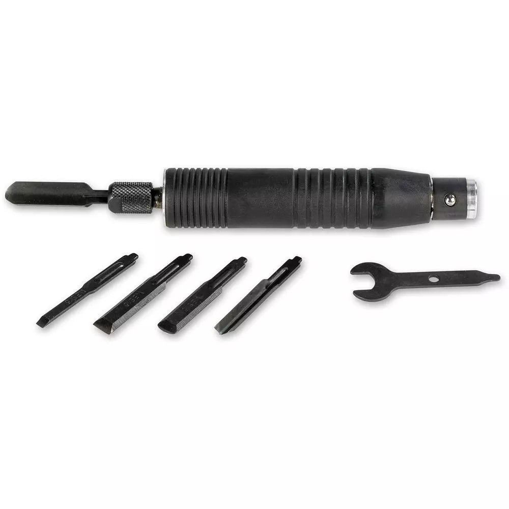 WeCheer Carving Head & Chisels for Flexi-Shaft Drive Axminster