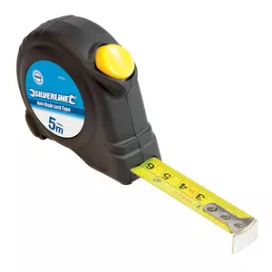 Måttband 5mx19mm automatisk låsning