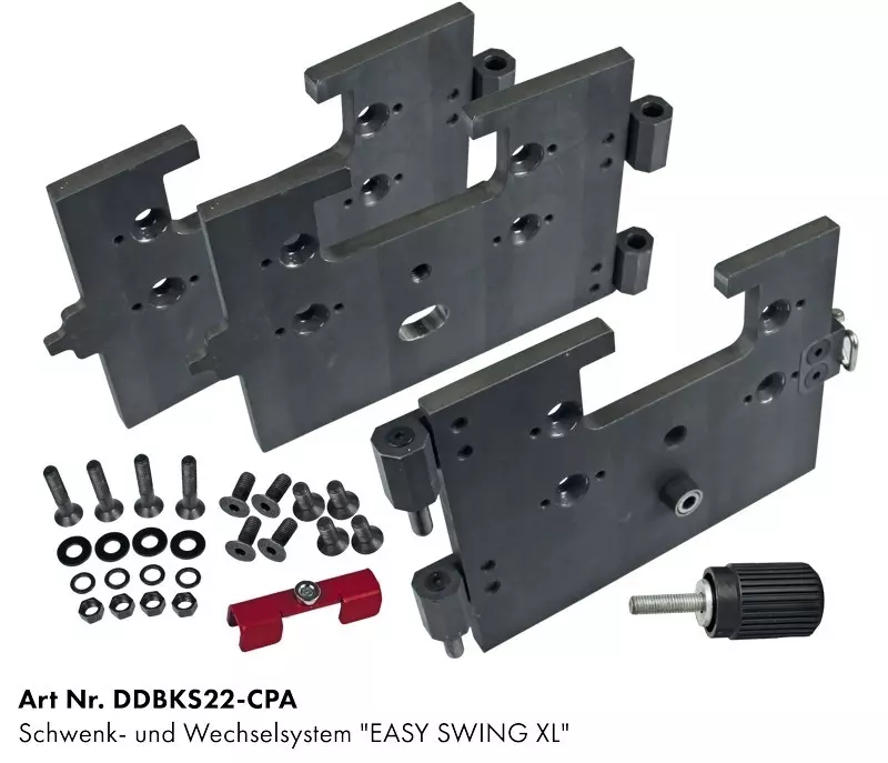 Drechselmeister EASY SWING XL Vinkel-/snabbytesbeslag