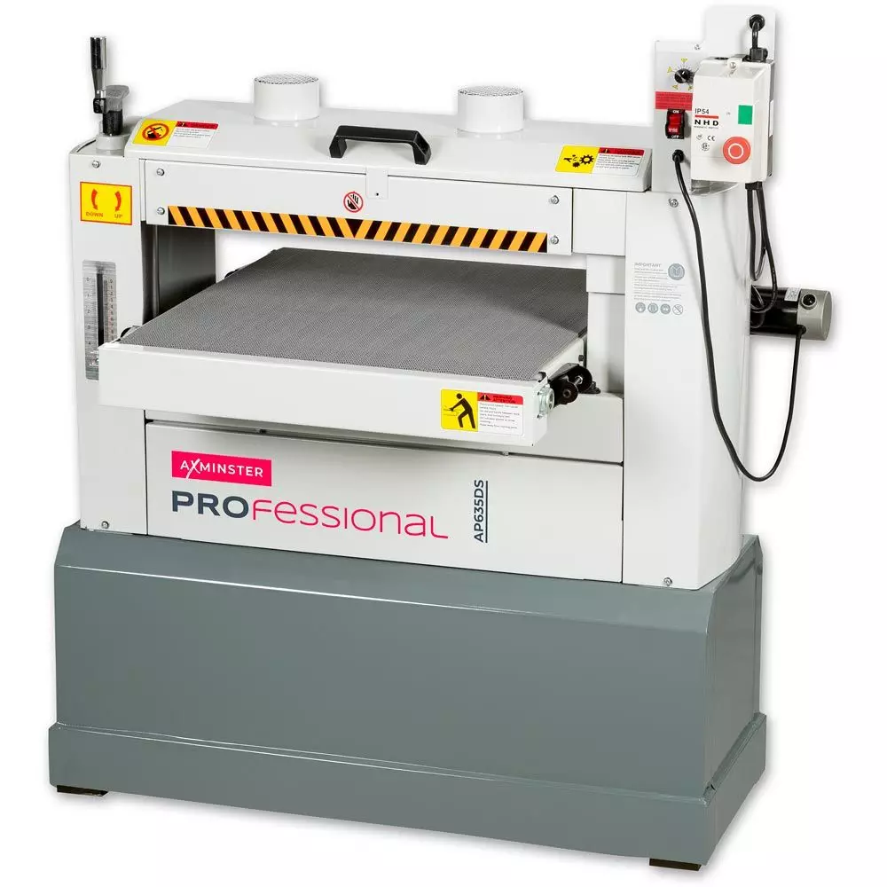 Axminster Professional AP635DS Valsputsmaskin (230V)