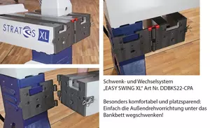 Drechselmeister EASY SWING XL Vinkel-/snabbytesbeslag