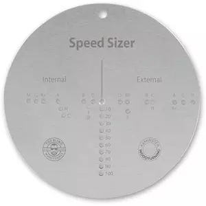 Axminster Speed sizer för evolution svarbackar