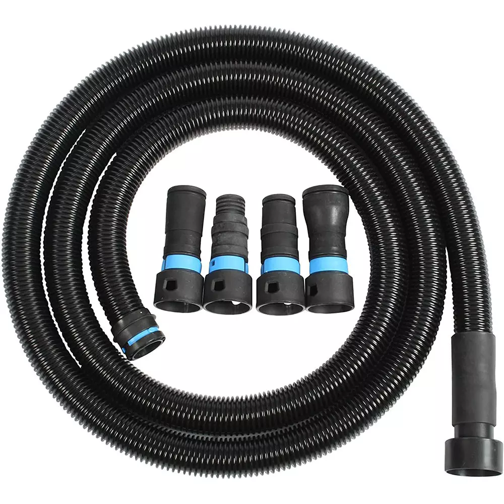 Quick Click antistatisk sugslang 3 m, 32 Ø -4 st maskinadaptrar