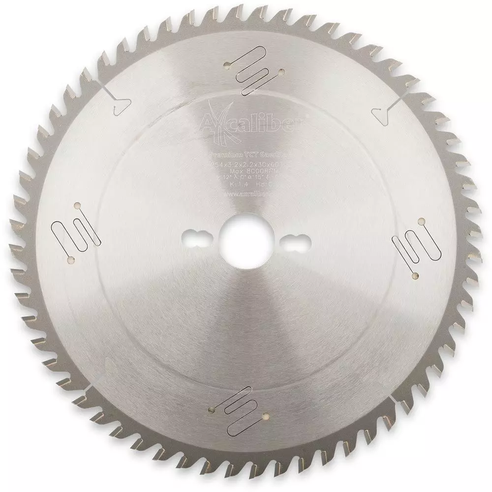 Axcaliber Premium klinga 254 x 3.2 x 30 mm 60T TCT