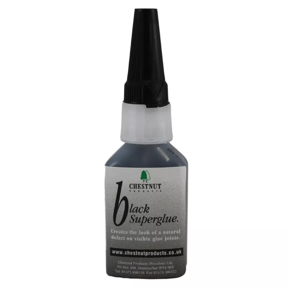 Chestnut Cyanoacrylate Superlim 20g - svart