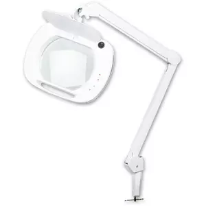 Förstoringslampa LED dubbel dimmer