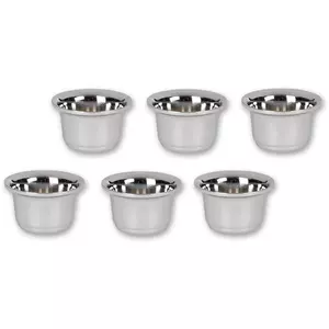 Ljushållare 6-pack ytterdiameter 32mm krom