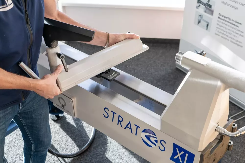 Drechselmeister Snabbytessystem svarvstöd STRATOS XL