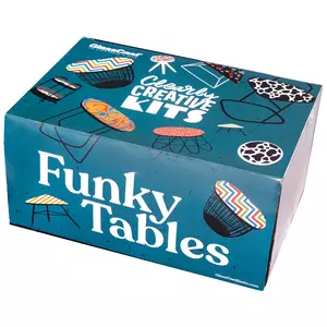 Clearly Creative Table KIT - Cow Print