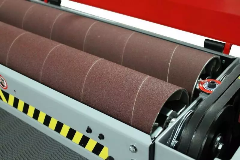 Valsputsmaskin ZS640P, steglös matning