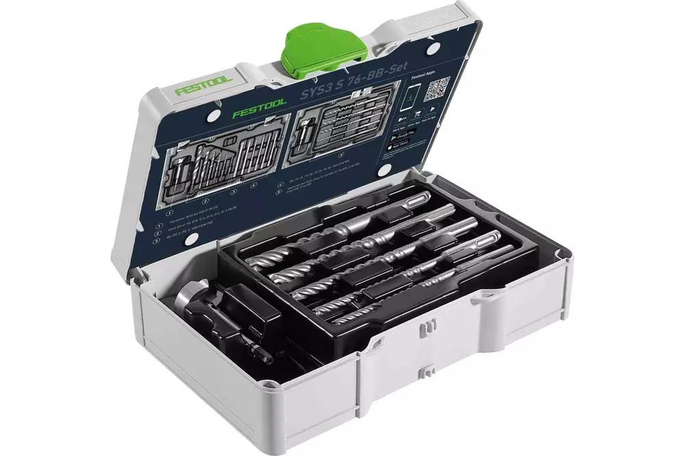 Festool Bits- och borrs SYS3 S 76-BB-Set