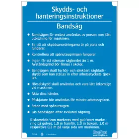 Bandsåg - A4 PVC