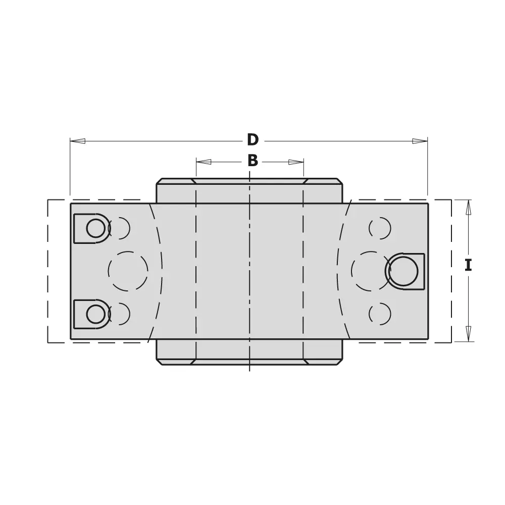 CMT UNI profilkutter ALU-kropp øD78 x 40 x 30 Z=2 MEC