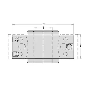 CMT UNI profilkutter ALU-kropp øD78 x 40 x 30 Z=2 MEC