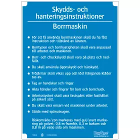 Borrmaskin - A4 PVC