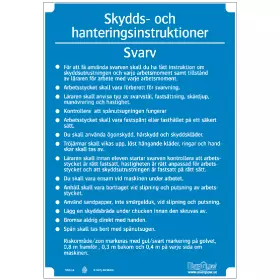 Svarv - A4 PVC