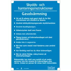 Gasolvärmning - A4 PVC
