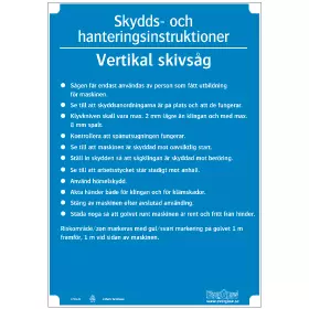 Vertikal skivsåg - A4 PVC