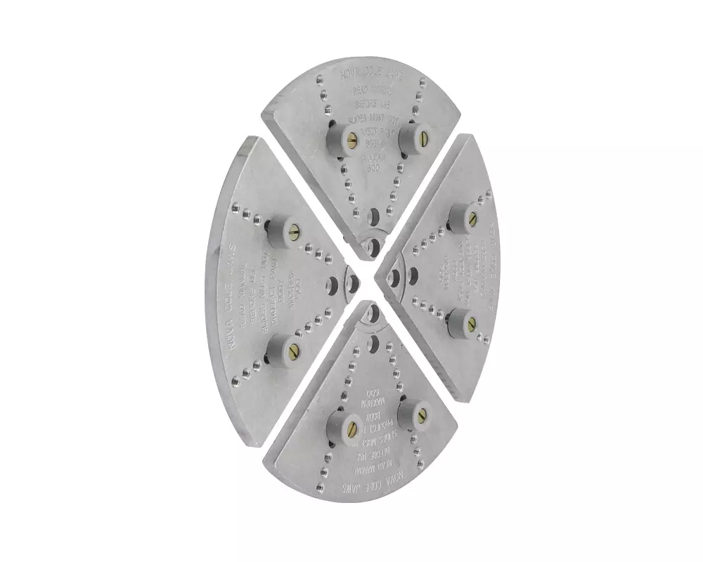 Teknatool Back faceplate segmenterad stor