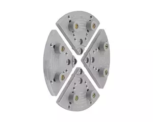 Teknatool Back faceplate segmenterad Liten