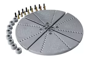 Teknatool Back faceplate segmenterad stor