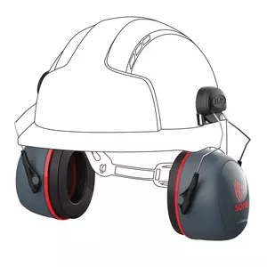 Sonis® 3 Hörselskydd hjälmfäste 36dB SNR