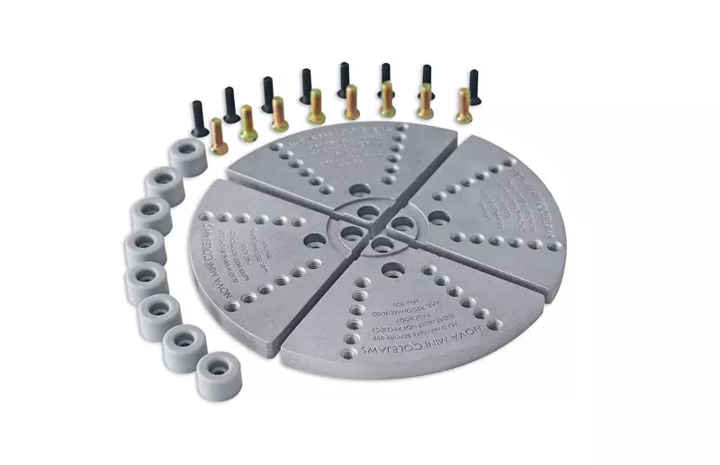 Teknatool Back faceplate segmenterad Liten