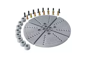Teknatool Back faceplate segmenterad Liten