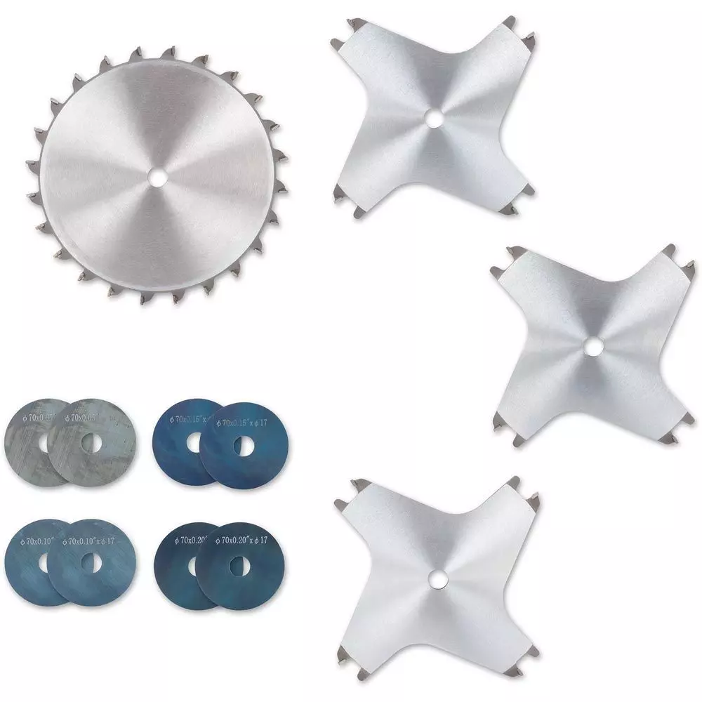 Axminster Dado notsåg-set Ø200mm, ø5/8