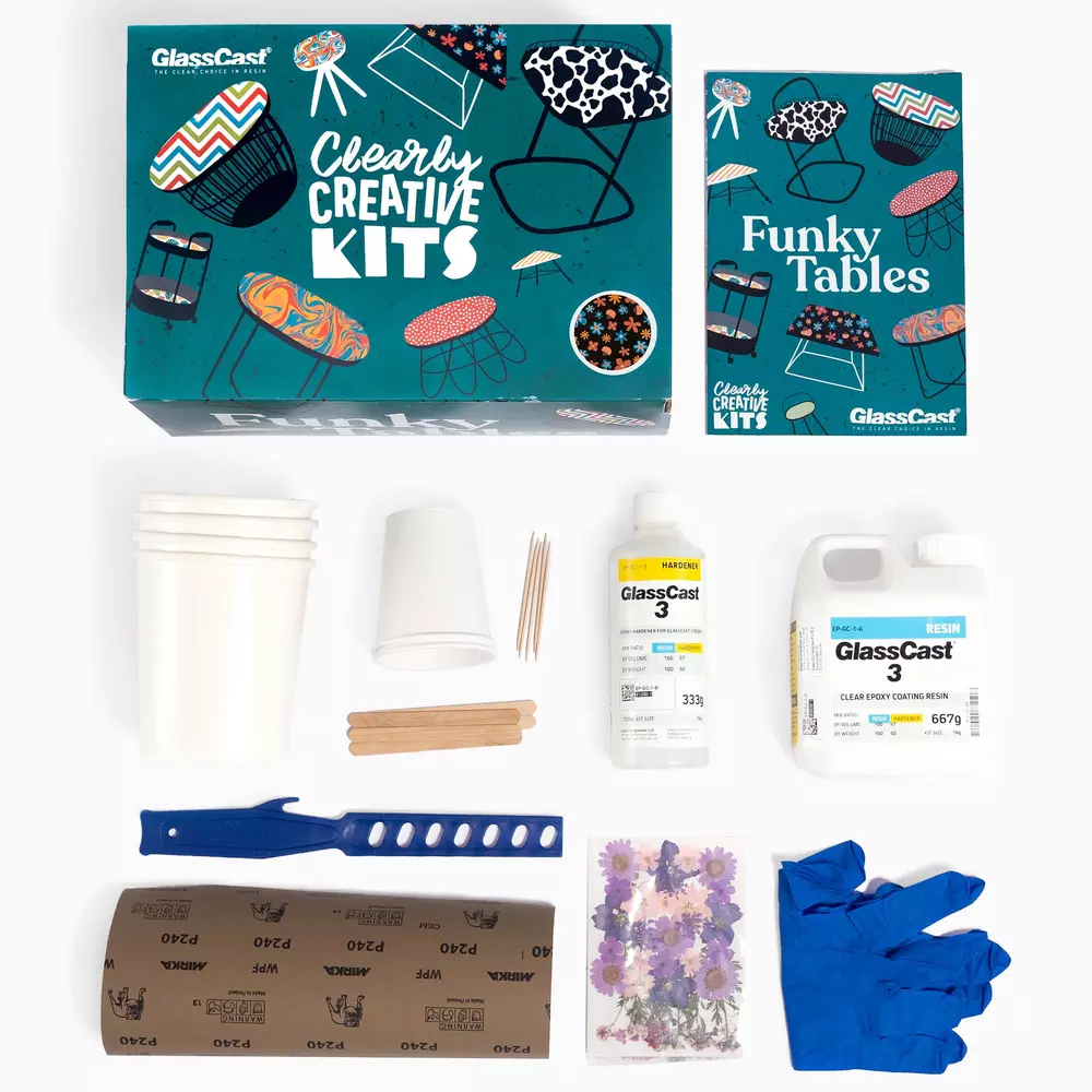 Clearly Creative Table KIT - Flowers