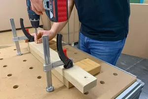 Bessey TW-KLI Spännelement för MFT-bord (2-pack)