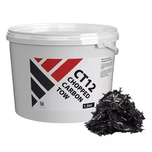 Hackad Kolfiber (12 mm) 1,5 kg
