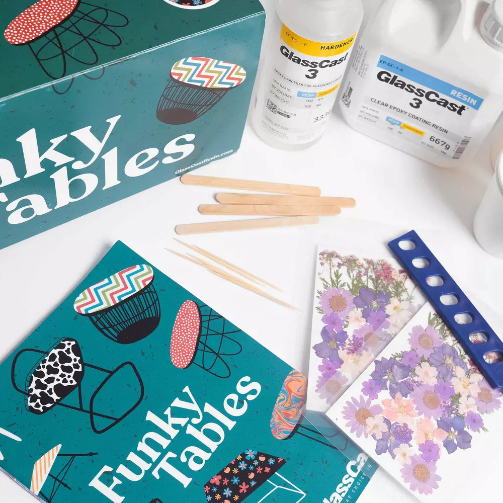 Clearly Creative Table KIT - Flowers