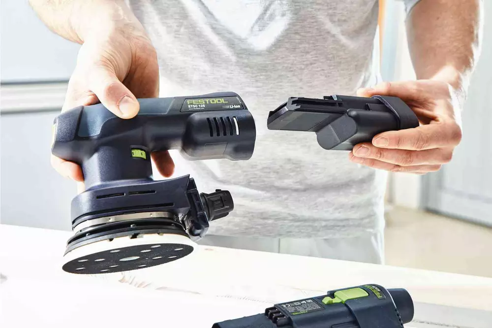 Batterislip Rund Excenter ETSC FESTOOL