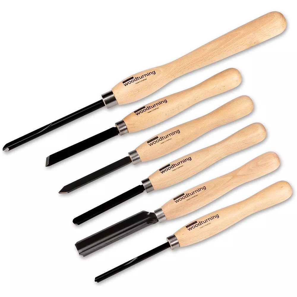 Axminster Woodturning Svarvset 6-delar