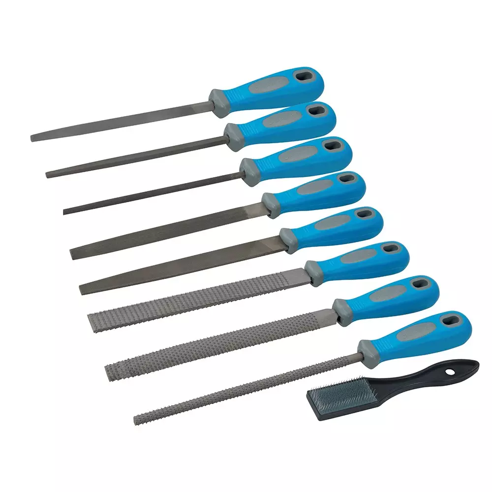 Silverline Fil & Rasp SET 9-delar