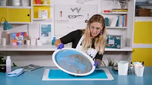 Clearly Creative Table KIT - Cosmic Pour