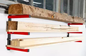 Holzmann Virkesställ HLR1 - 3 hyllplan - KAMPANJ