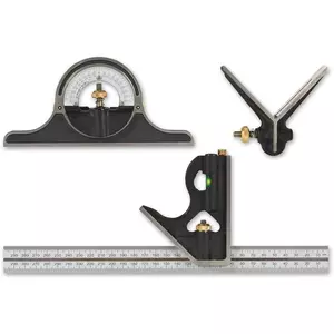 Axminster Kombinationsvinkel Set 4-delar (300mm)