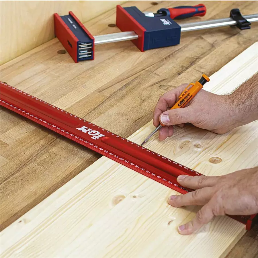 IGM Woodworking Rule with Hook Stop 600 mm