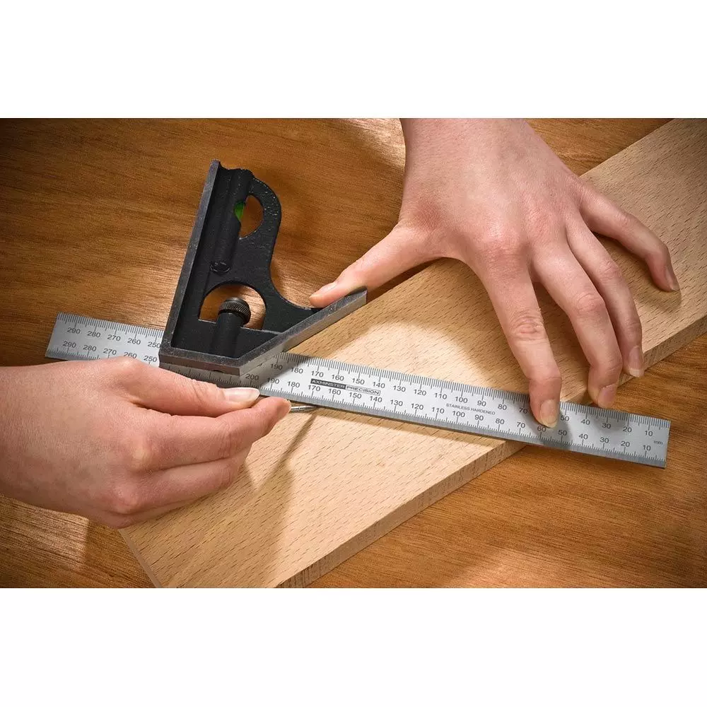 Axminster Kombinationsvinkel Set 4-delar (300mm)