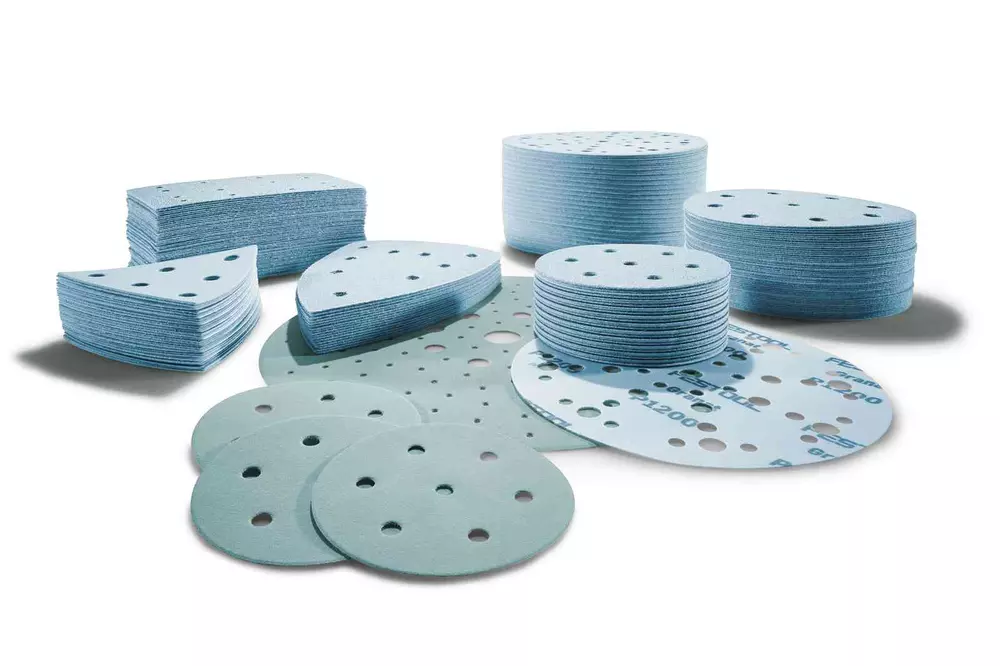 Slippapper Granat STF DELTA/9 - 10-pack Festool