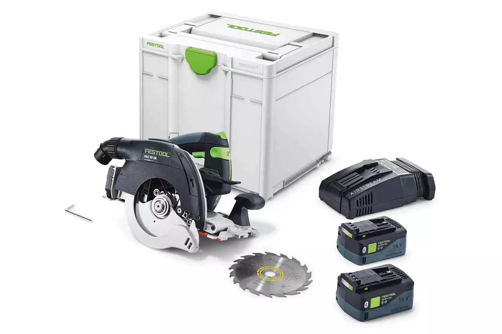 Festool 18V kombokit träbygge HKC 55/TPC 18/AGC 18/TB M 137