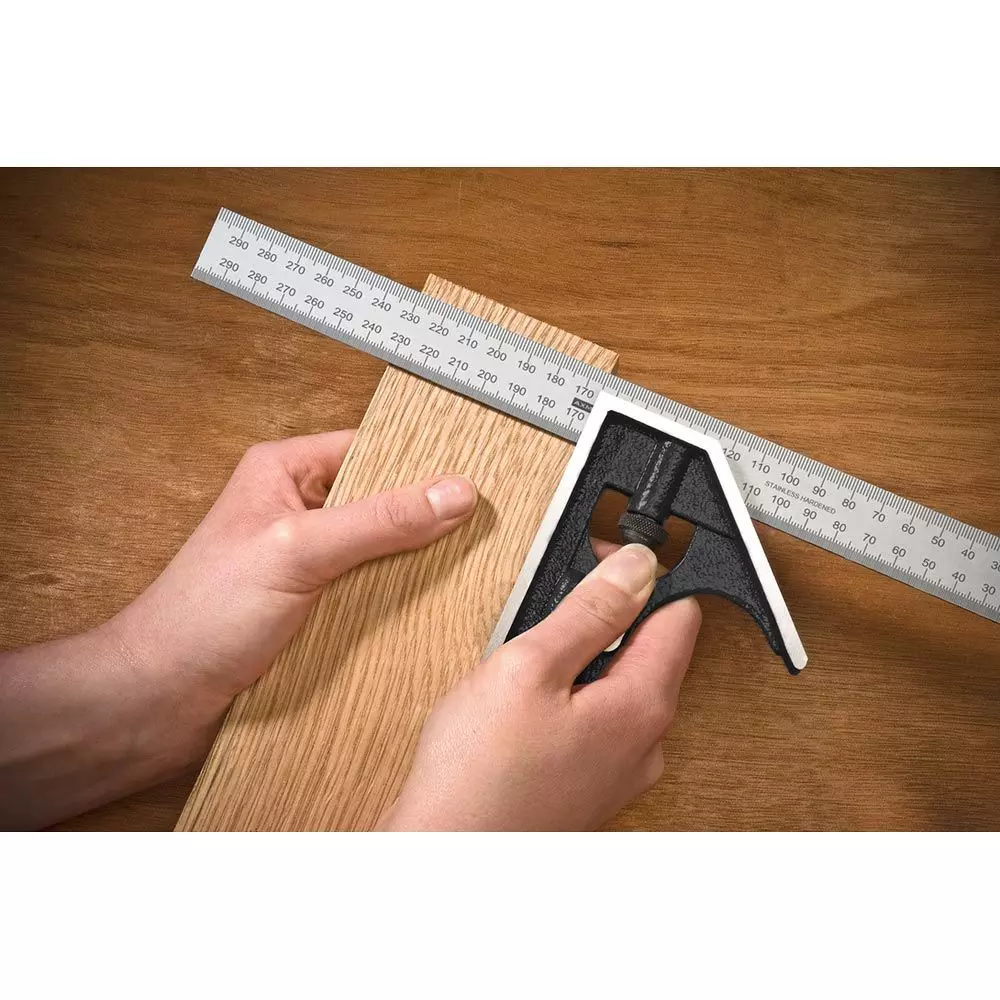 Axminster Kombinationsvinkel Set 4-delar (300mm)