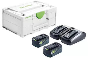 Laddpaket SYS 18V 2x5,0/TCL 6 Festool