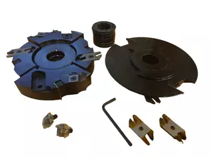 Kontraprofilfräs HM VXS tredelad för mtrl 22-38 mm