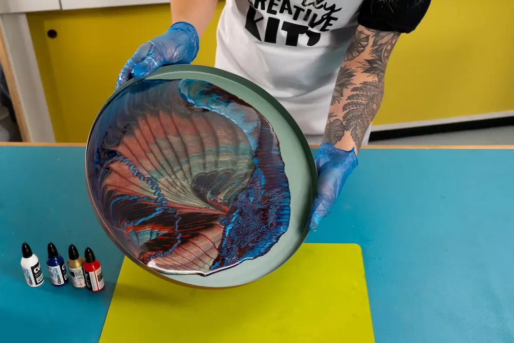 Clearly Creative Table KIT - Cosmic Pour
